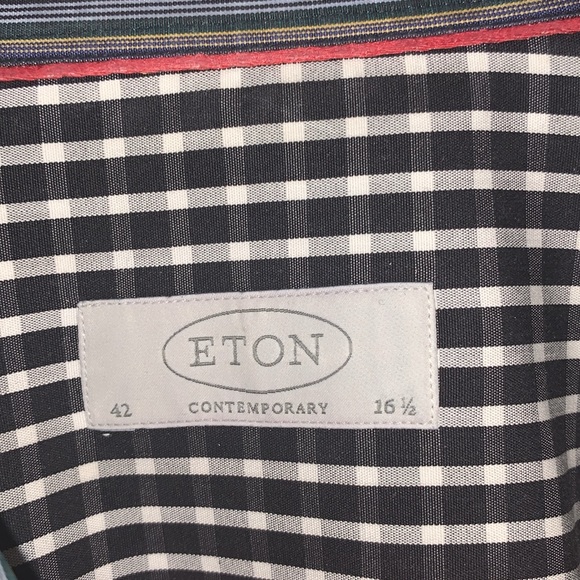 Eton size 16.5 or 42 Men’s Dress shirt. Excellent used condition. - Picture 7 of 13